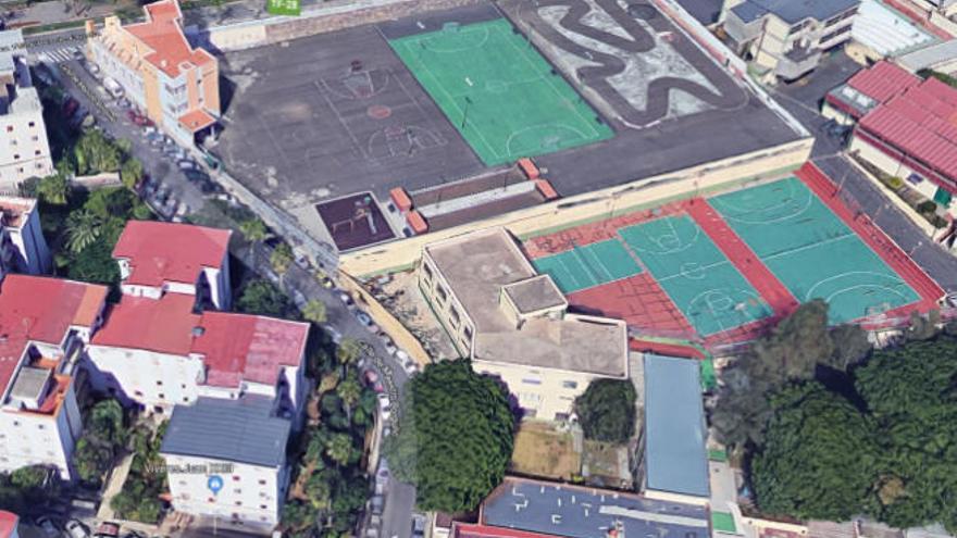 Vista aérea de la zona en la que intervendrá el Ayuntamiento de la capital.