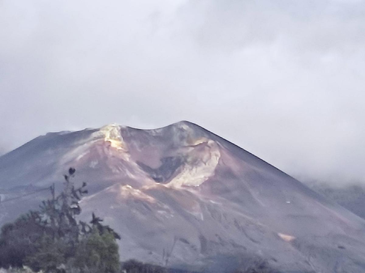 Perspectiva del volcán de La Palma.