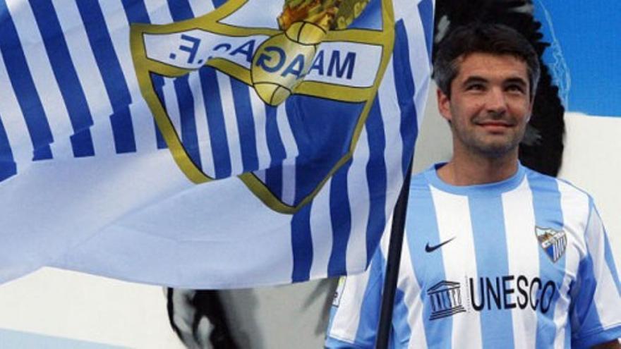 Toulalan, presentado con el Málaga