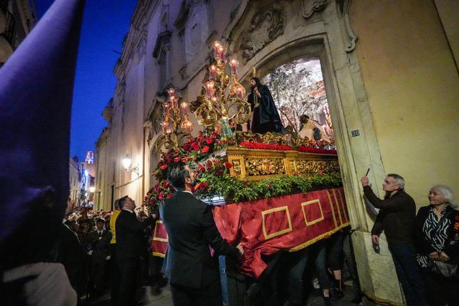Fotogalería | La procesión de la Oración en el Huerto de Badajoz, en imágenes