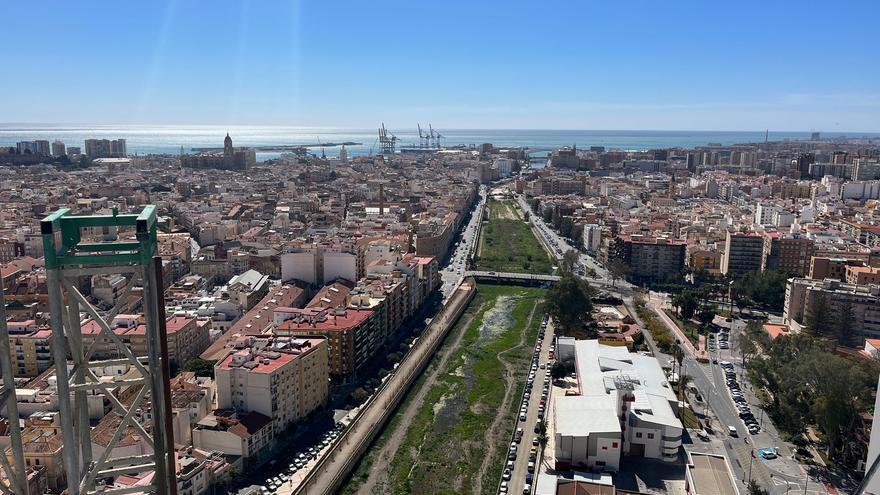 Los rascacielos más altos de Málaga encaran ya la recta final de las obras