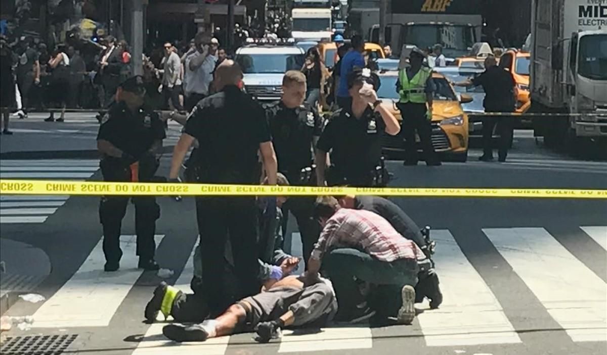 Fotogalería / Accidente en Times Square