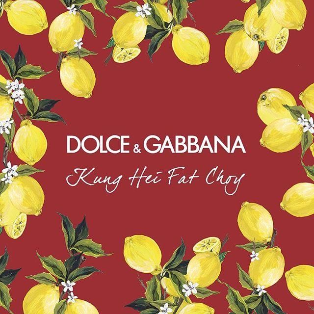 Dolce & Gabbana felicita el Año Nuevo Lunar