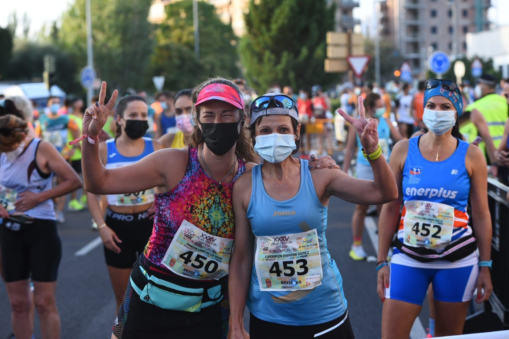 Las imágenes de la Media Maratón a Almodovar