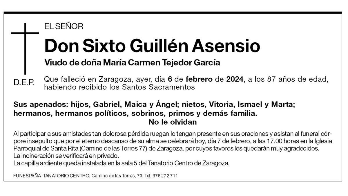 Sixto Guillén Asensio