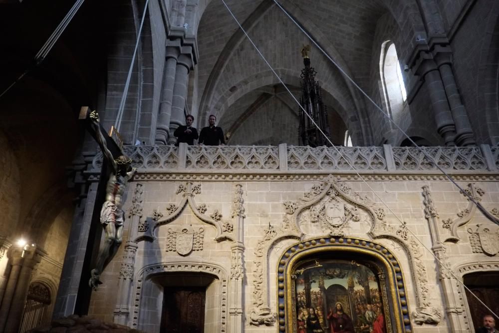 El Cristo de las Injurias ya está en su mesa