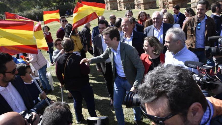 Pablo Casado asegura que el patriotismo es "unir el voto"