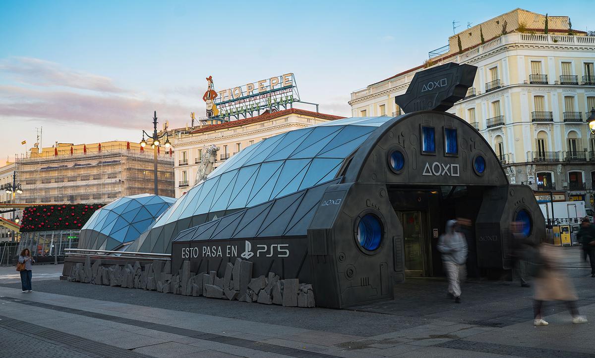 Puerta del Sol de Madrid.