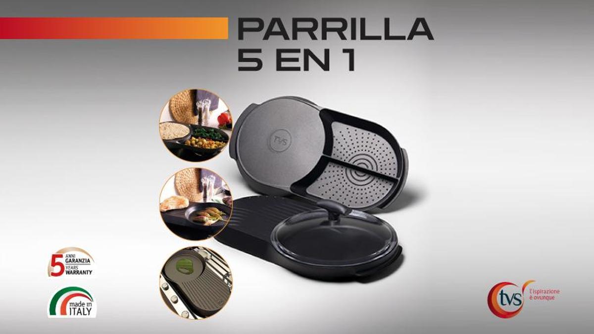 Parrilla 5 en 1