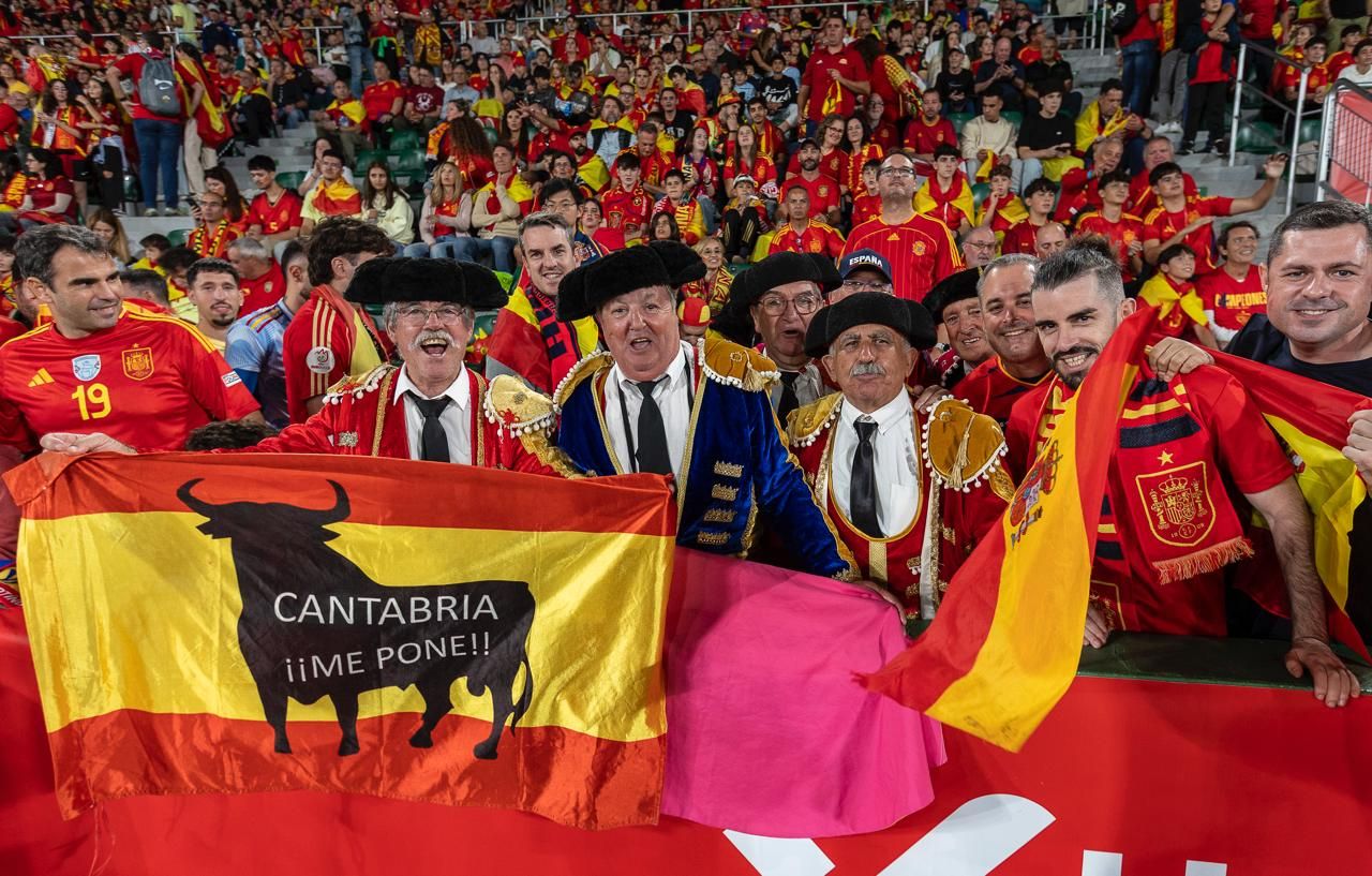 España - Georgia, en imágenes