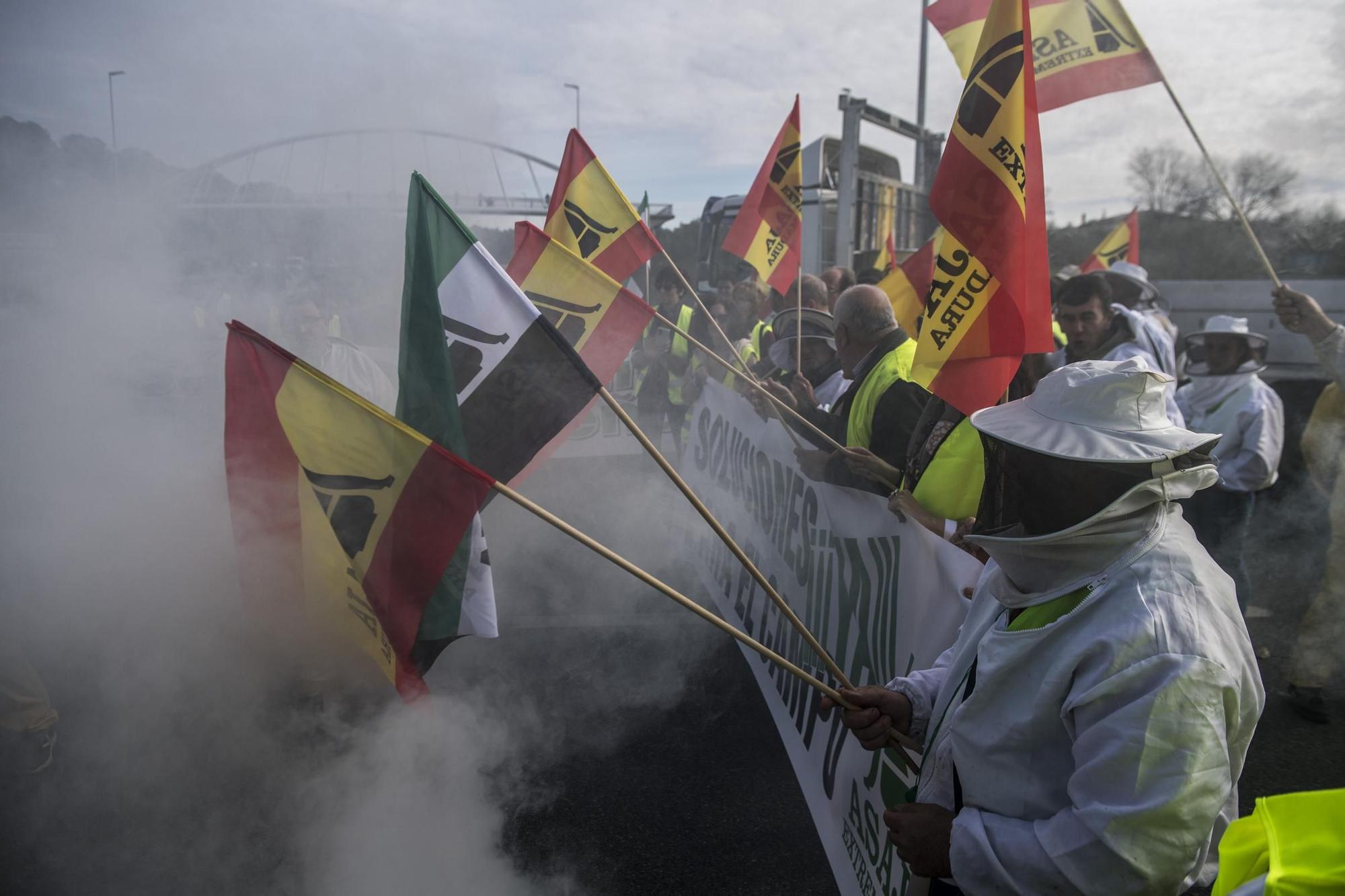 Fotogalería | Las protestas del campo en Cáceres, en imágenes