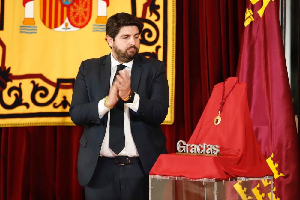 Acto institucional por el Día de la Región de Murcia en la iglesia de San Esteban
