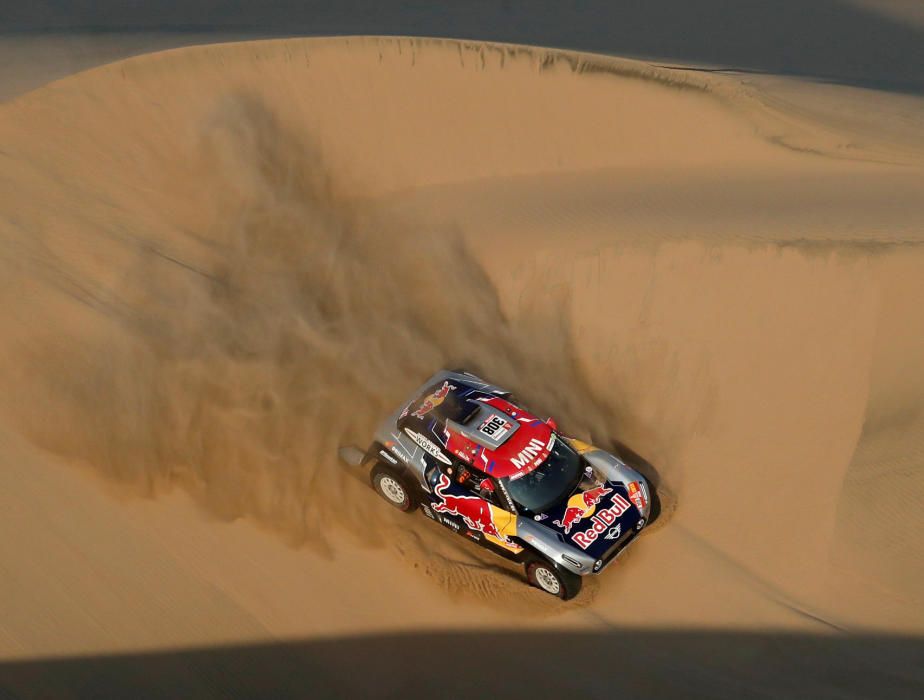 Las fotografías de la segunda etapa del Dakar.