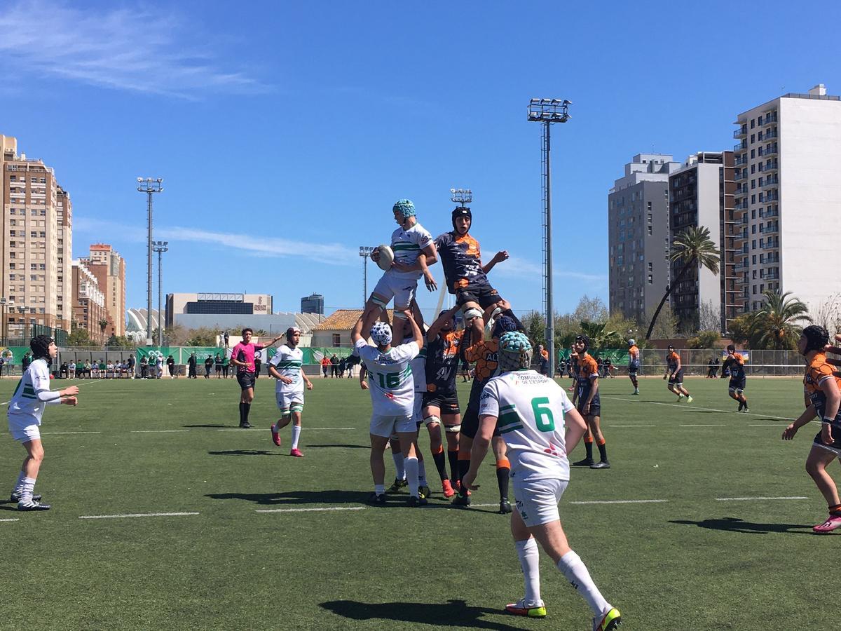 Final sub'18 entre el Valencia Rugby y Les Abelles