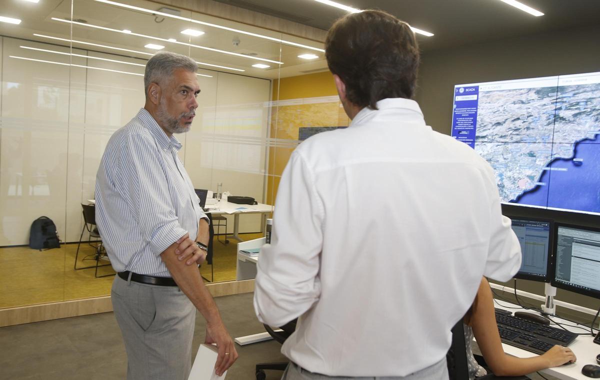 Visita de Enrique Dans a uno de los centros de la Red Dinapsis.