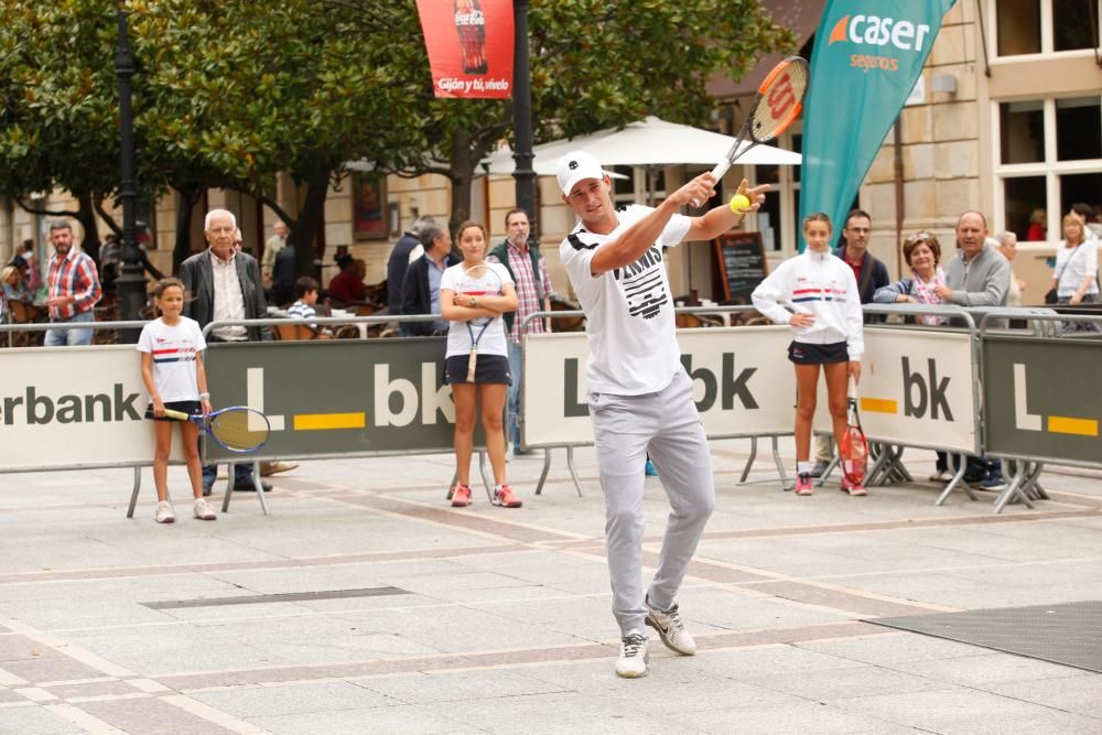 Exhibición de tenis del Torneo Dionisio Nespral