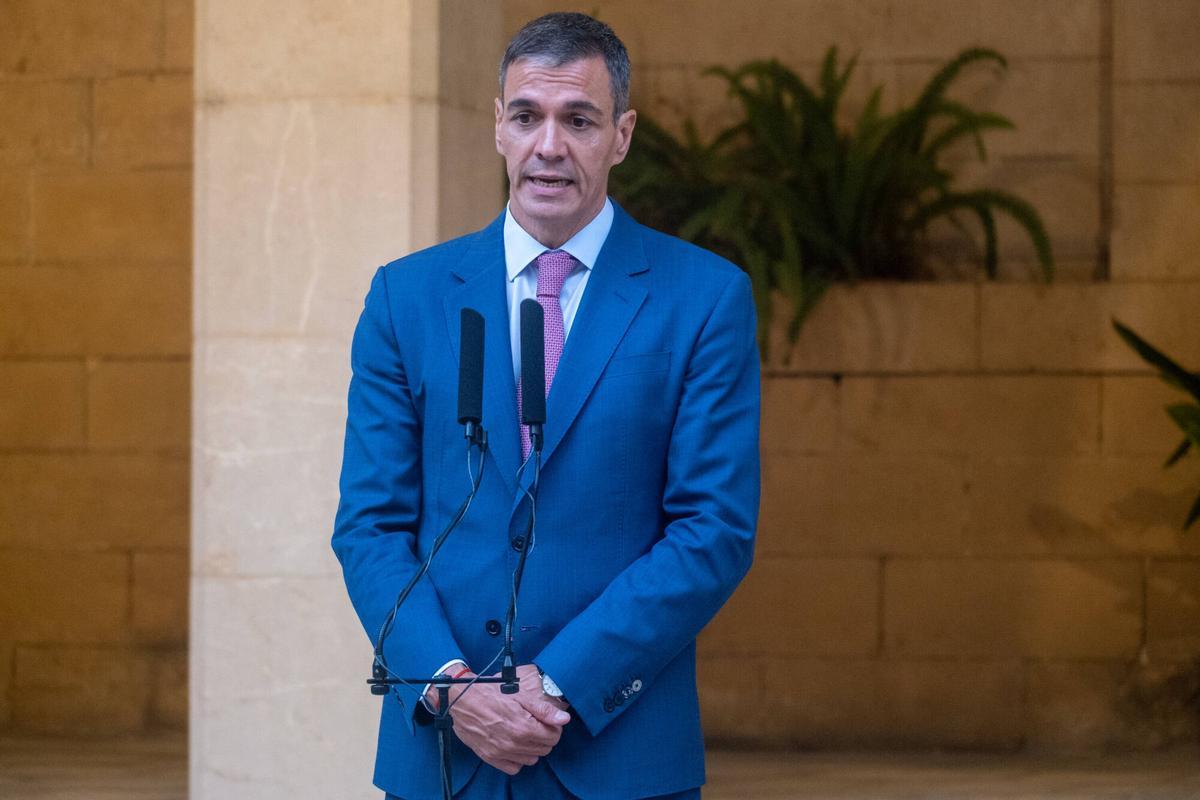 El presidente del gobierno Pedro Sánchez El presidente del gobierno Pedro Sánchez