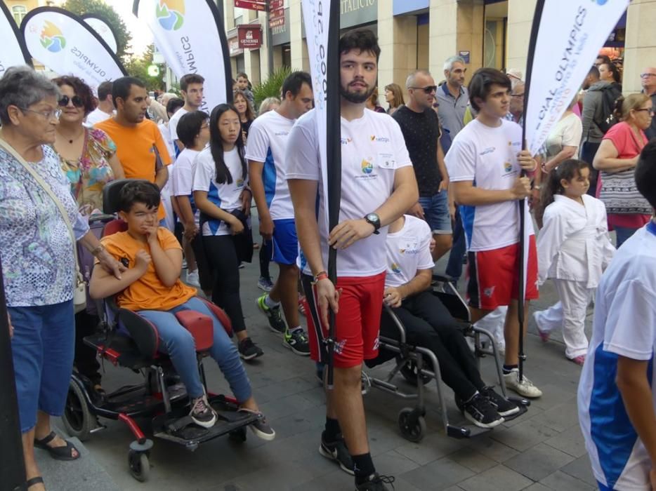 La flama dels Special Olympics arriba a Figueres