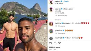 Joan Lucas Reis da Silva, en una publicación en Instagram.