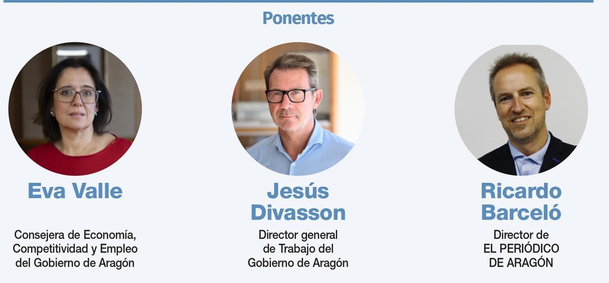 El foro contará con las intervenciones de la consejera Eva Valle, el director general Jesús Divasson y el director de EL PERIÓDICO DE ARAGÓN, Ricardo Barceló.