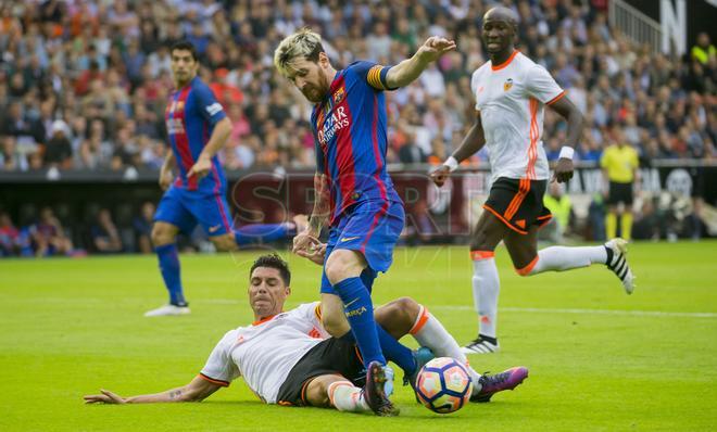 Las imágenes del Valencia, 2 - FC Barcelona, 3