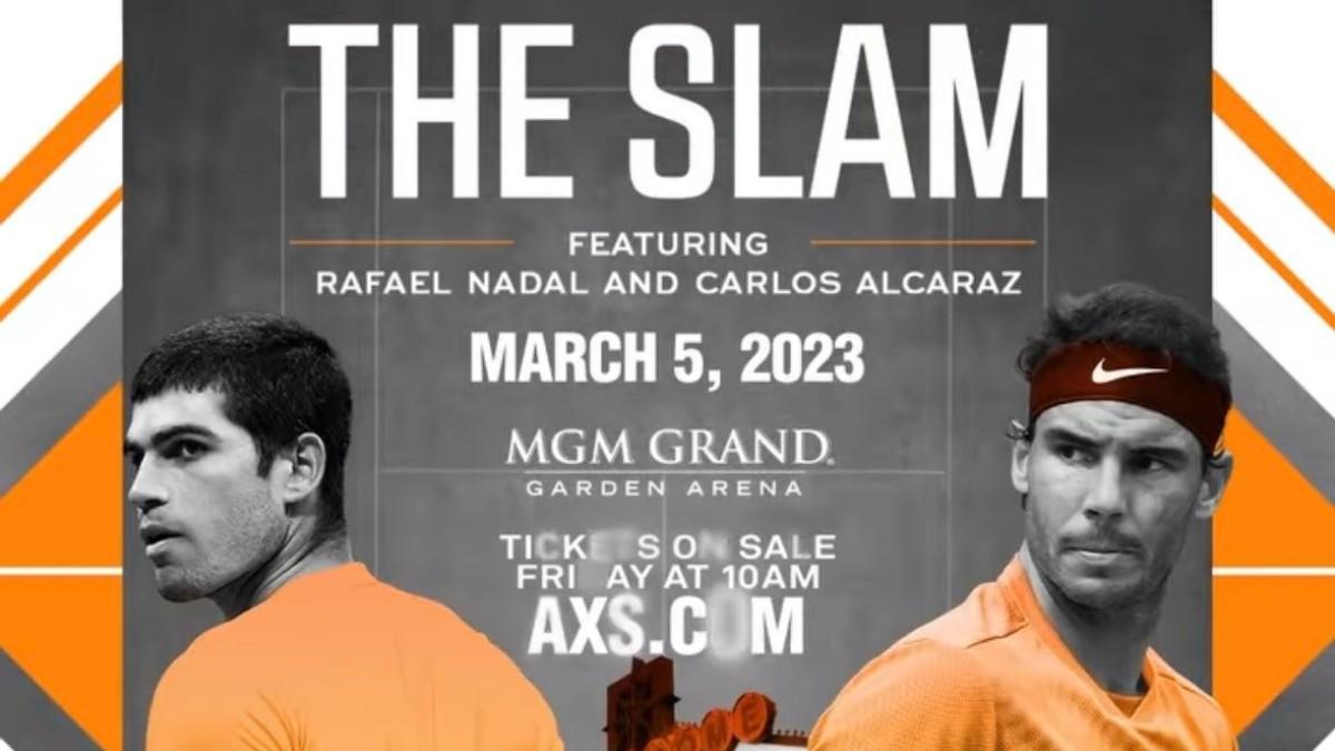 The Slam volverá a enfrentar a Alcaraz y Nadal