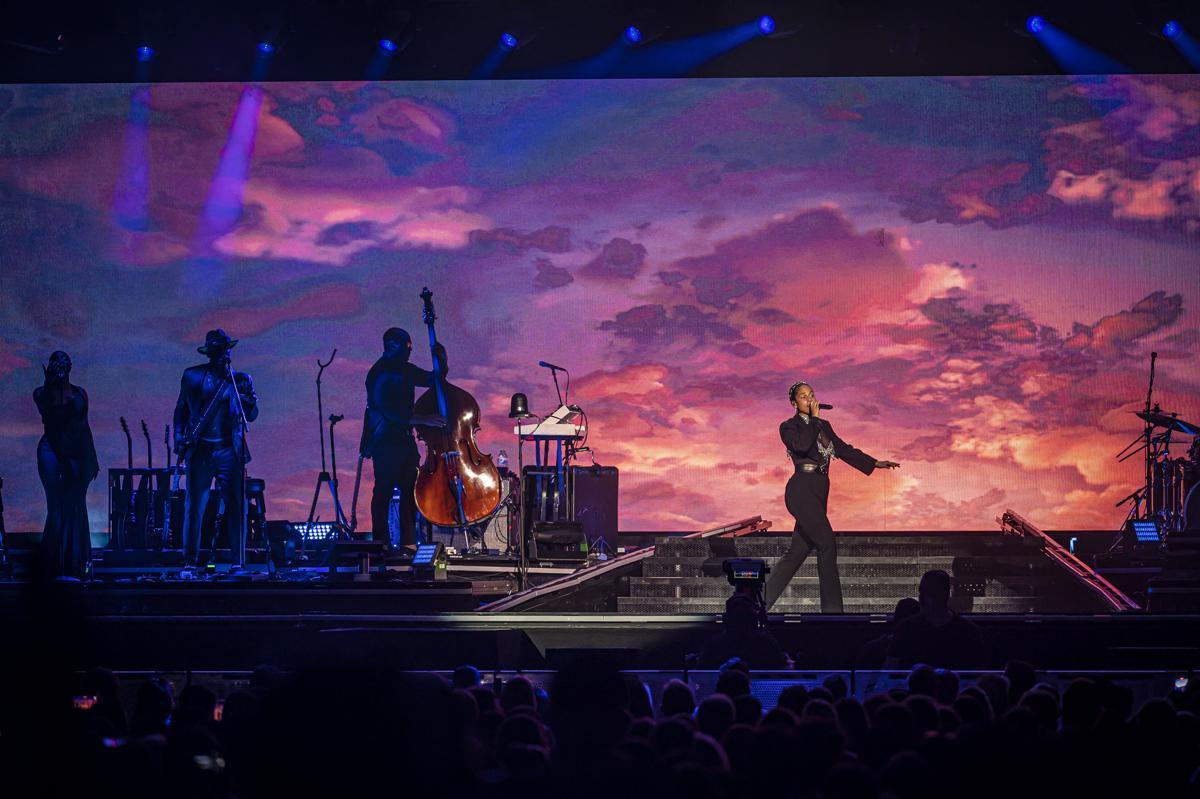 Concierto de Alicia Keys en el Palau Sant Jordi de Barcelona