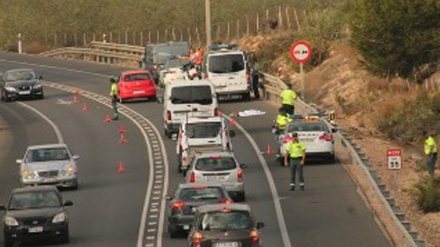 Julio cierra con más víctimas mortales en las carreteras que el mismo mes de 2014