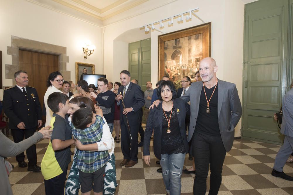 Valentí Junyent pren per tercer cop la vara d'alcalde de Manresa