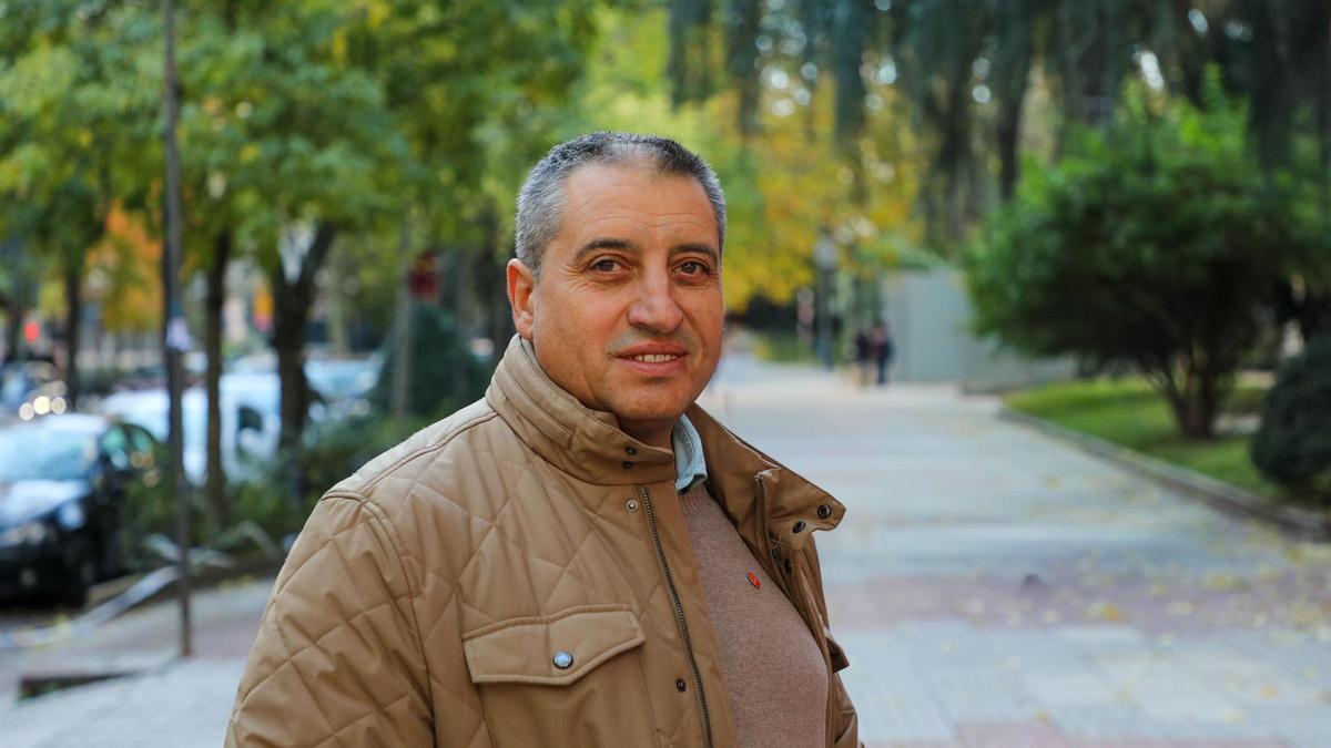 El candidato de Ciudadanos a la Presidencia de la Junta de Extremadura, Ignacio Segura Rama