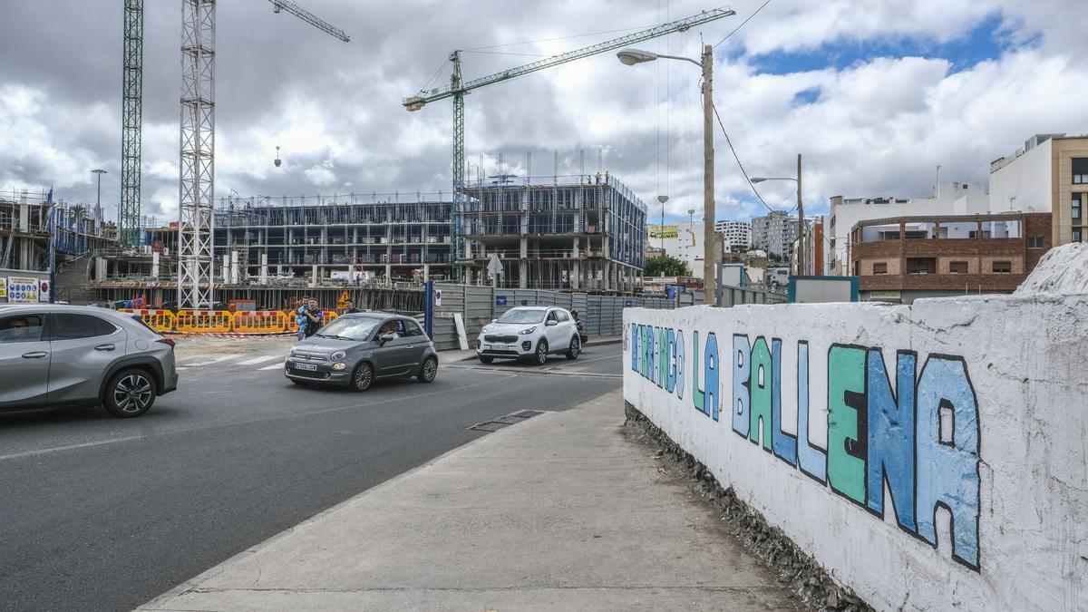 Zona donde estará la nueva plaza de América.
