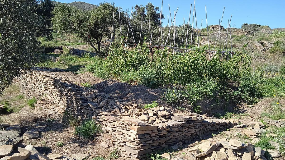 Plantejament i construcció d&#039;una travessera de pedra seca al Cap de Creus