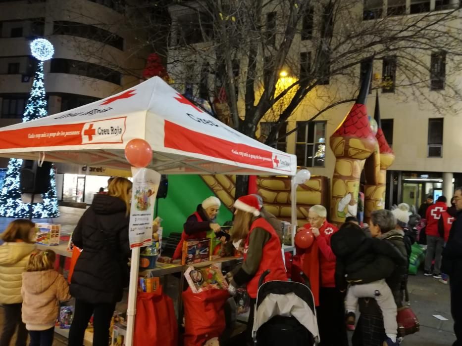 Festa de la Llufa i botiga de Creu Roja Manresa