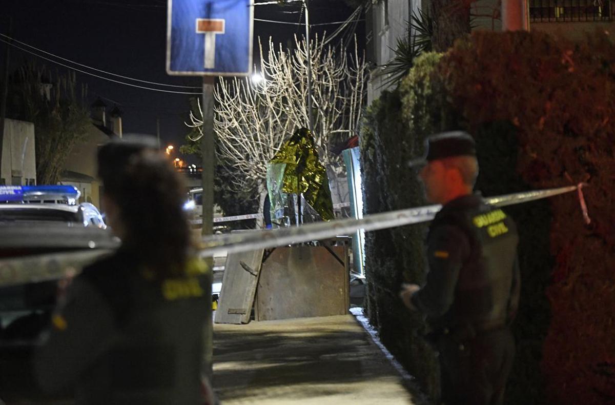 El crimen de Alquerías, en imágenes