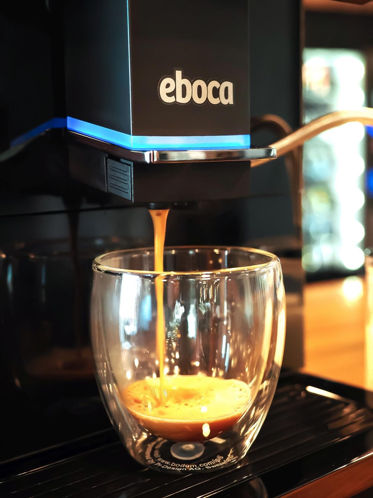 Eboca trabaja con café de especialidad 100% colombiano y de comercio justo.