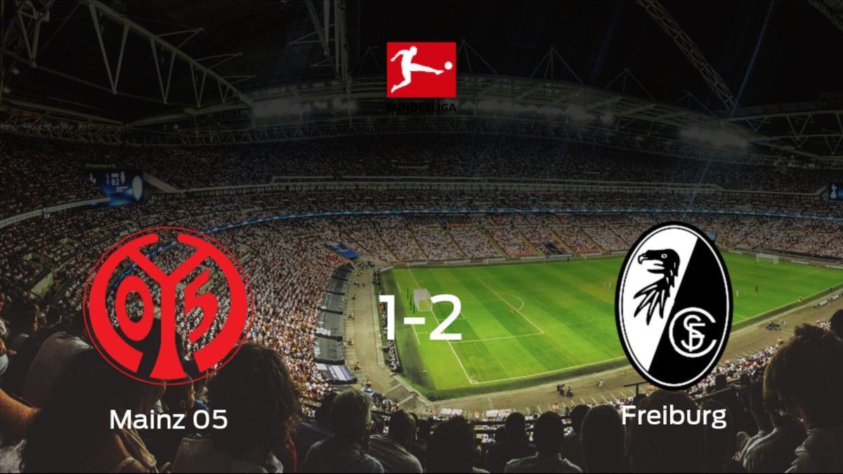 El SC Freiburg vence por 1-2 al Mainz 05