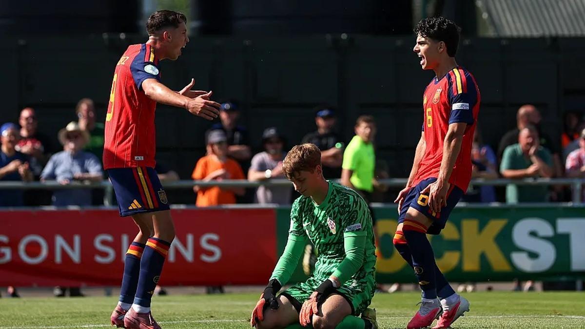 La selección española sub 19 hace historia y llega a la final del Europeo.
