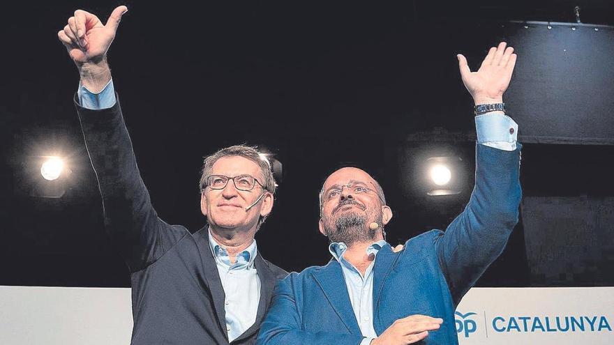 Feijóo da por amortizado a Alejandro Fernández y apuesta por &quot;buscar&quot; un nuevo líder en Cataluña