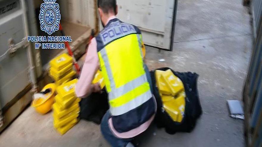 Ocho detenidos por introducir 77 kilos de cocaína por el puerto de Algeciras