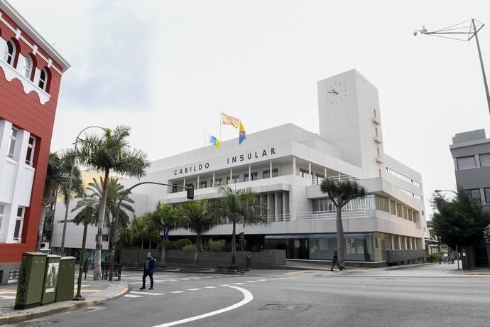 25-03-20 LAS PALMAS DE GRAN CANARIA. CIUDAD. LAS PALMAS DE GRAN CANARIA. Recorrido por la ciudad para vera su desolación.   Fotos: Juan Castro.  | 25/03/2020 | Fotógrafo: Juan Carlos Castro