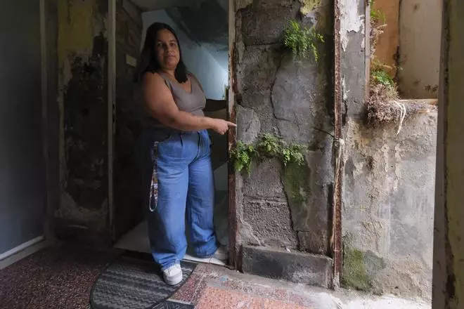 Problemas de conexión de saneamiento público y hundimiento del suelo en un edificio de San Francisco