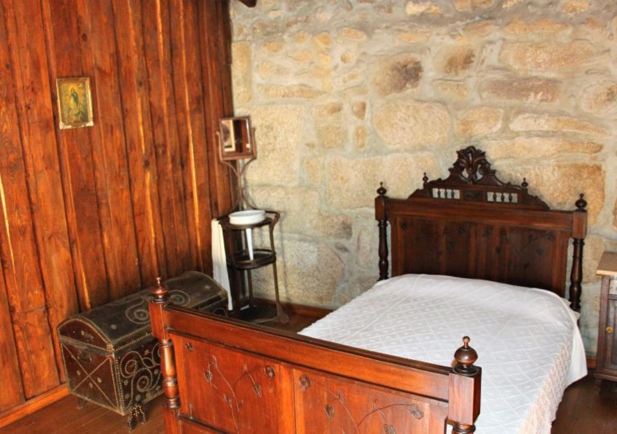 Cuarto matrimonial da Casa Museo Camilo Castelo Branco.