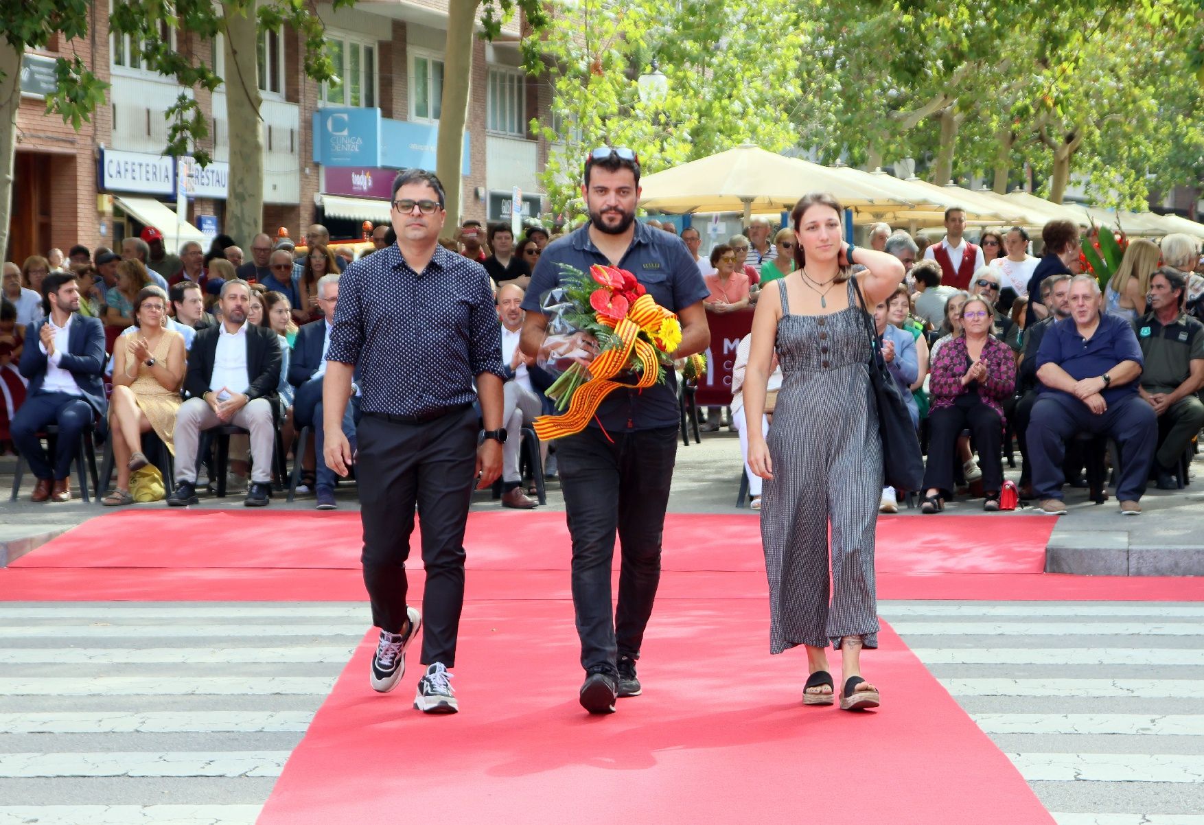 Així ha estat l'acte institucional per la Diada a Manresa