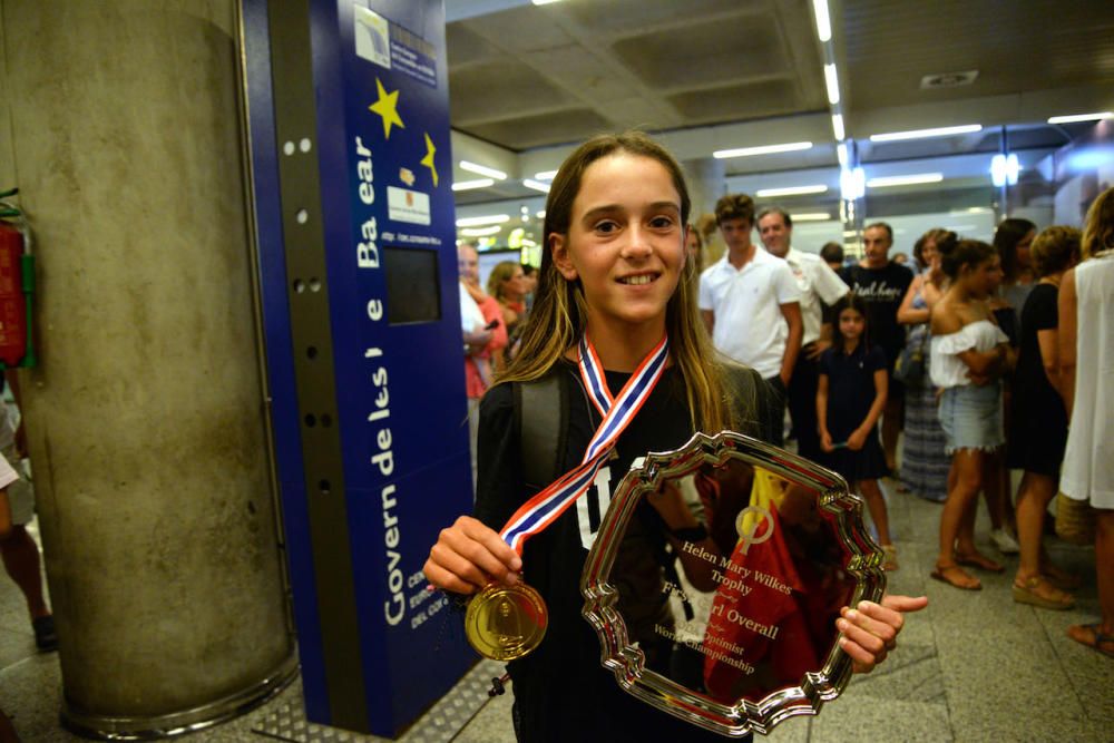 Llegada a Palma de María Perelló