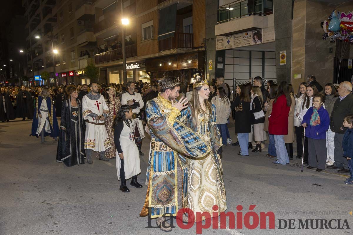 Más de mil festeros desfilan en Caravaca en el encuentro nacional de Moros y Cristianos