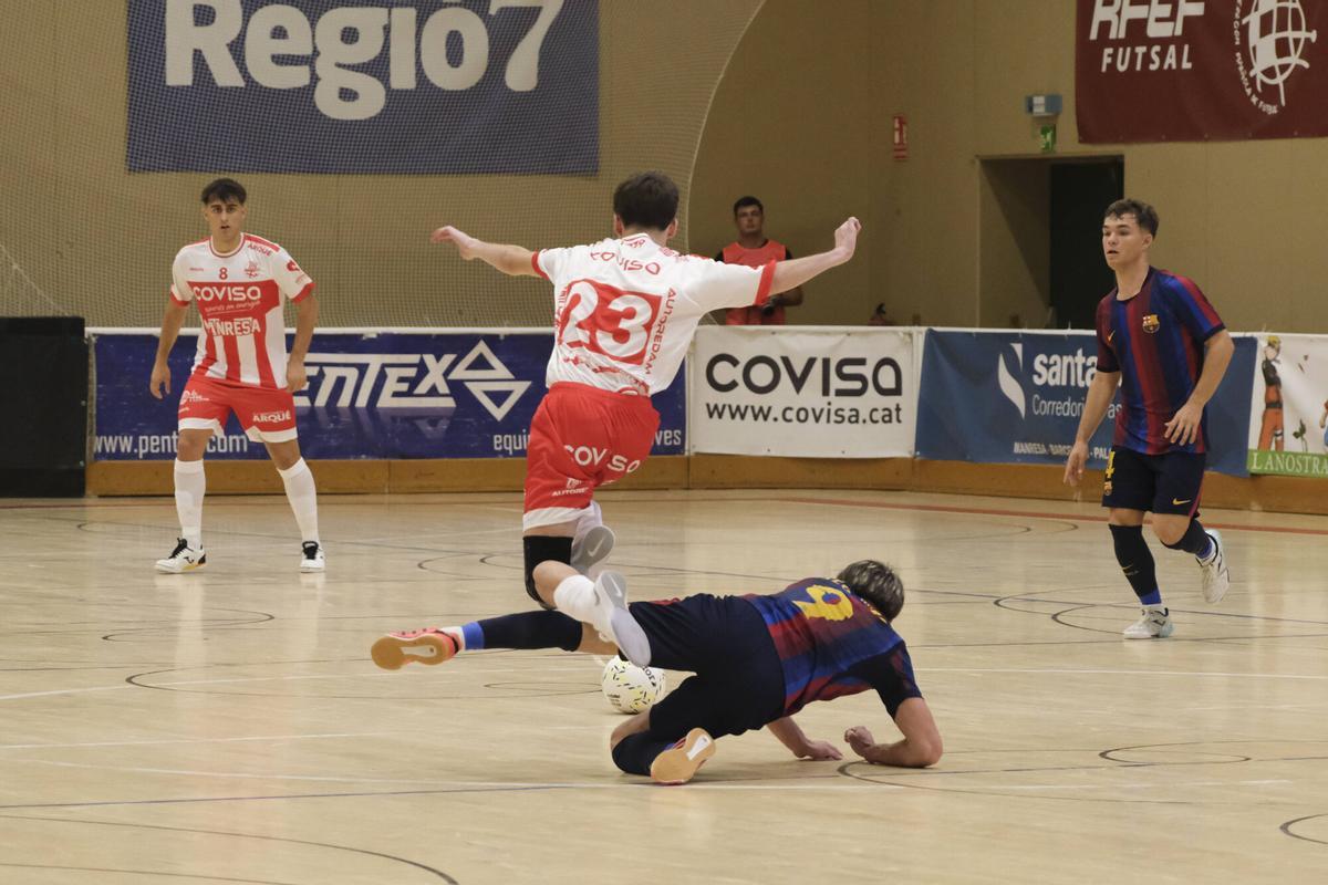 Imatges del Covisa Manresa - Barça Atlètic del Trofeu Les Codines