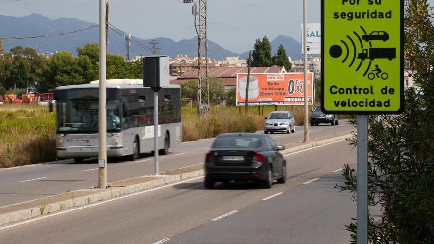Los tres radares de Castelló frenan los accidentes que bajan de 54 a diez en dos meses