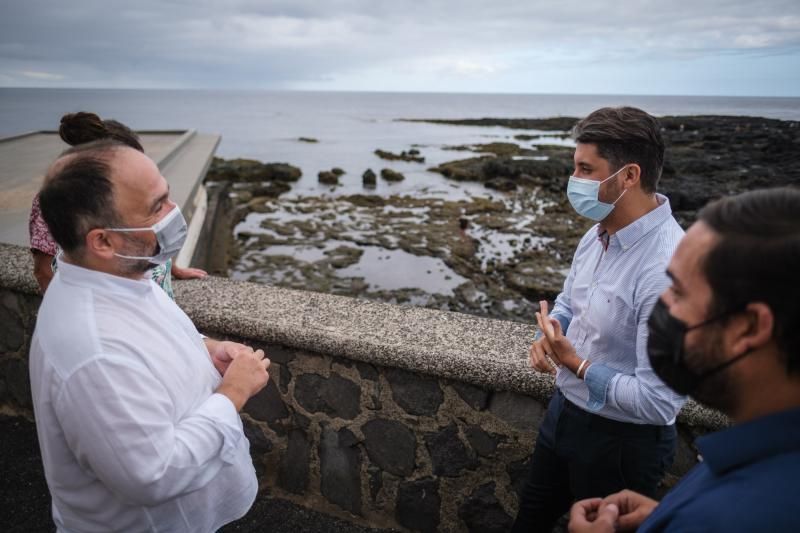 Luis Yeray Gutiérrez y José Antonio Valbuena visitan La Punta