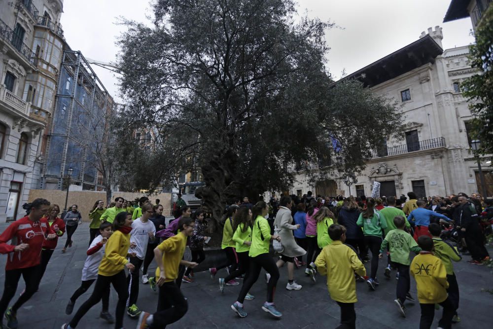 Los atletas exigen una pista en Palma