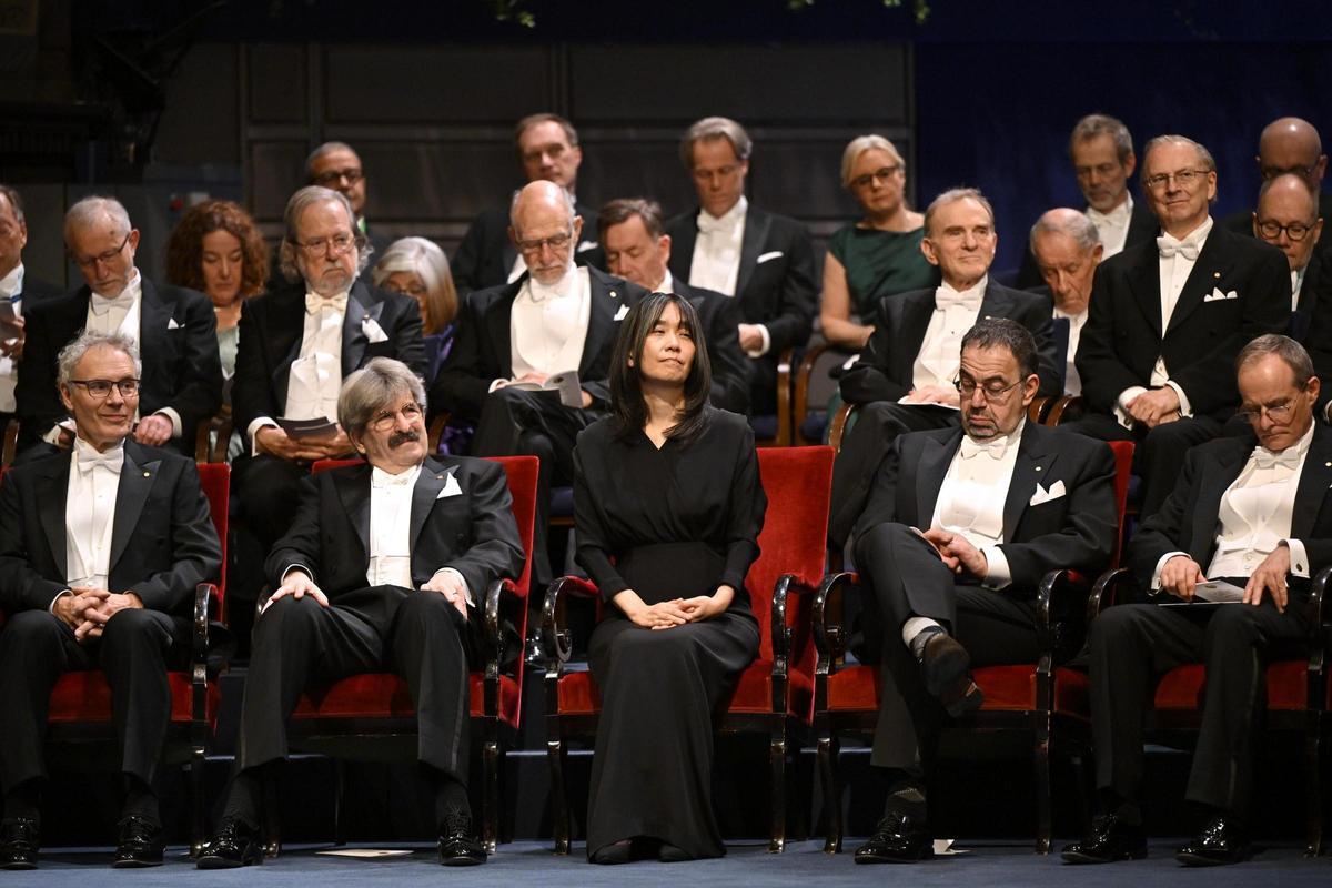 Ceremonia de entrega de los Nobel, este martes en Estocolmo.